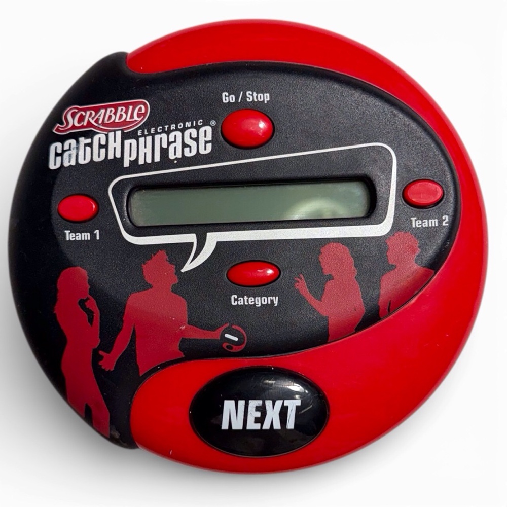 Hasbro Scrabble Electronic Catch Phrase Handheld Electronic Game TESTED - Picture 4 of 4